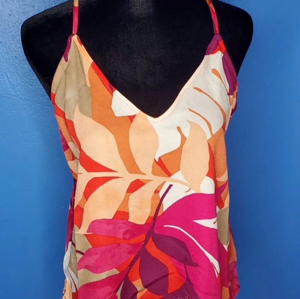 Women's Leaf Print Cami